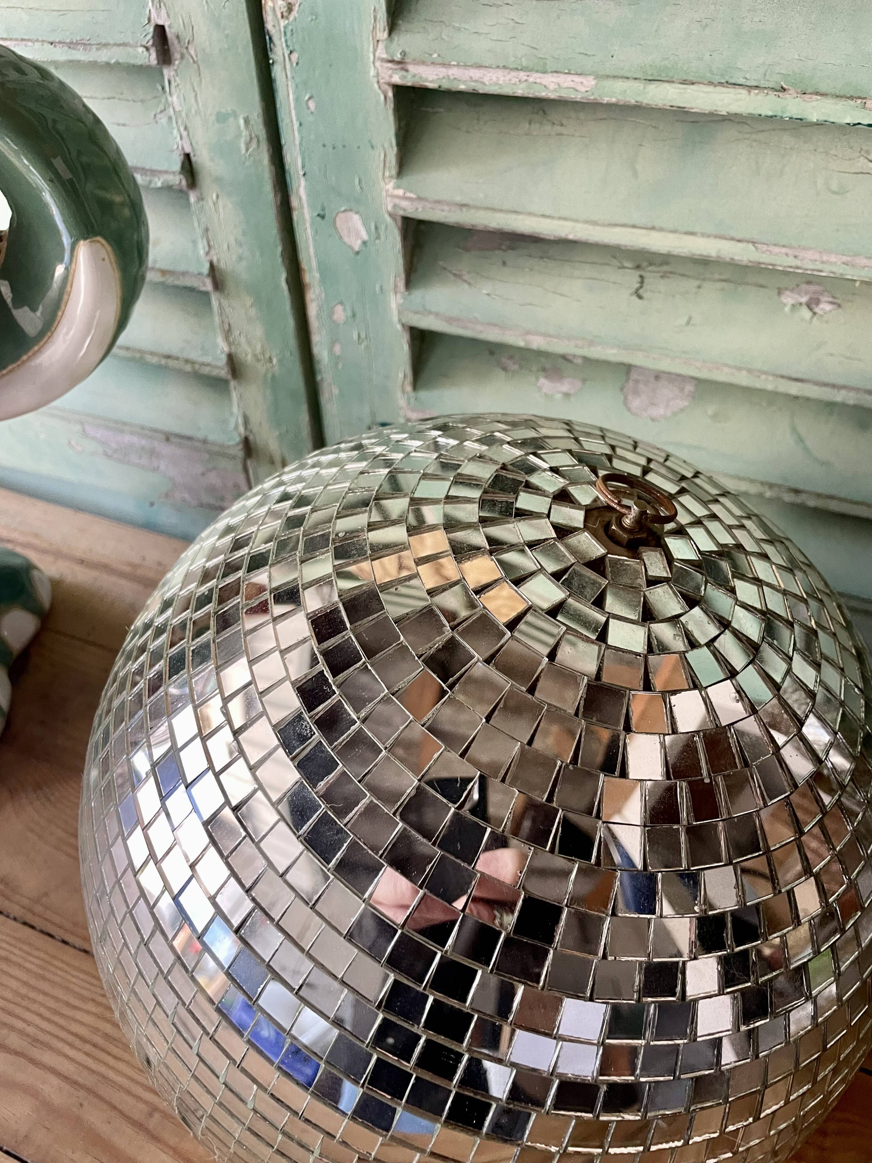 Vintage mirror ball