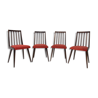 Mid century dining chairs by Jiří Jiroutek for Interiér Praha, 1960´s