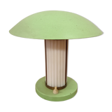 Small Art Deco mushroom lamp in lacquered metal
