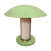 Small Art Deco mushroom lamp in lacquered metal