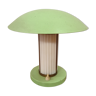 Lampe champignon art déco en métal laqué