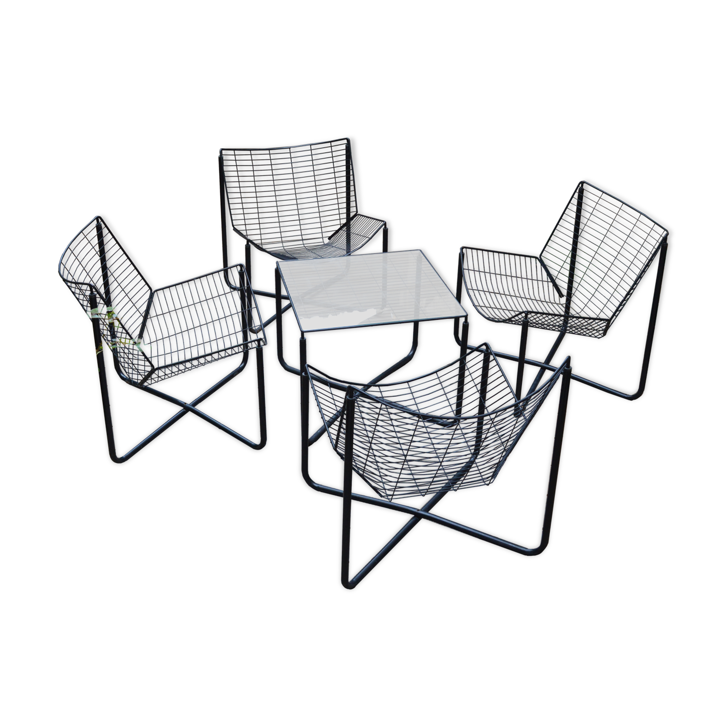 Table and four chairs Jarpen by Niels Gammelgaard