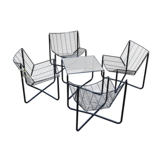 Table and four chairs Jarpen by Niels Gammelgaard