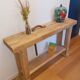 Oak carpenter's workbench
