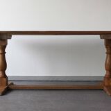 Table de monastère, style rustique, début XXème.