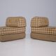 Paire de fauteuils convertibles 1970