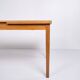 Dining table with extension - oak - Kai Winding - Slagelse Furniture Factory - 1960s