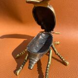 Cendrier zoomorphe scarabée