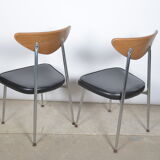 Pair of craft Quebec style chairs