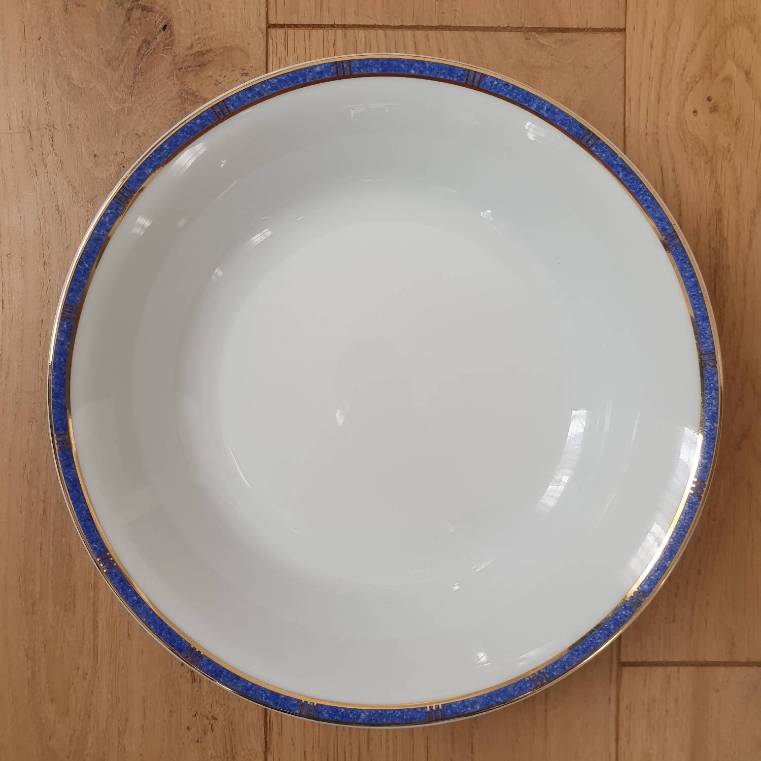 Shallow dish Bernardaud Antinea Outremer