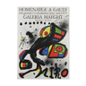 Joan Miró - original exhibition poster, 1979