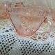 Set of 9 pink Vereco cups