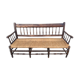 Mulched bench
