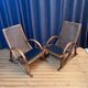 Paire de fauteuils WK Wohnen Allemagne années 1970