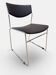 Stackable sled chair from the 1970s.