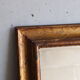 Miroir ancien en bois doré 42x52cm