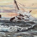 A. Claessens. Seascape. Large format.