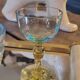 7 George Sand stemmed glasses