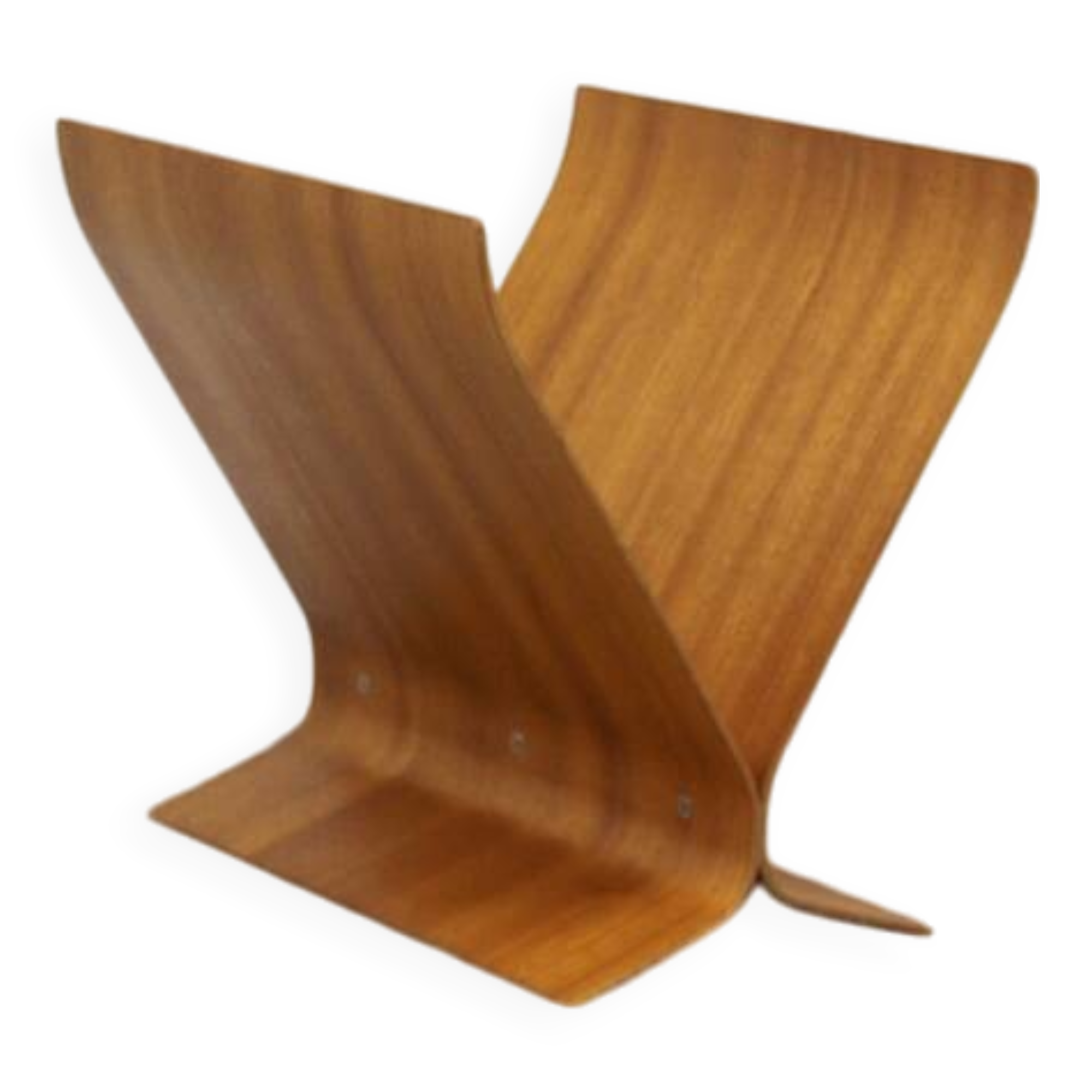Porte-revues vintage en bois umbra