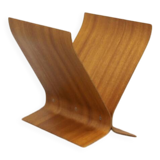 Vintage wooden magazine rack umbra