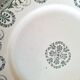 Mismatched antique ironstone earthenware plates