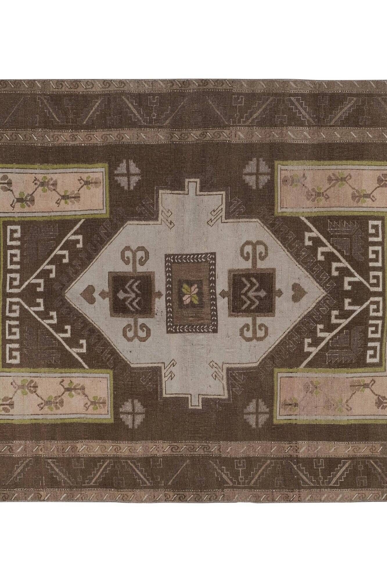 Vintage Turkish handmade rug 179x305 cm