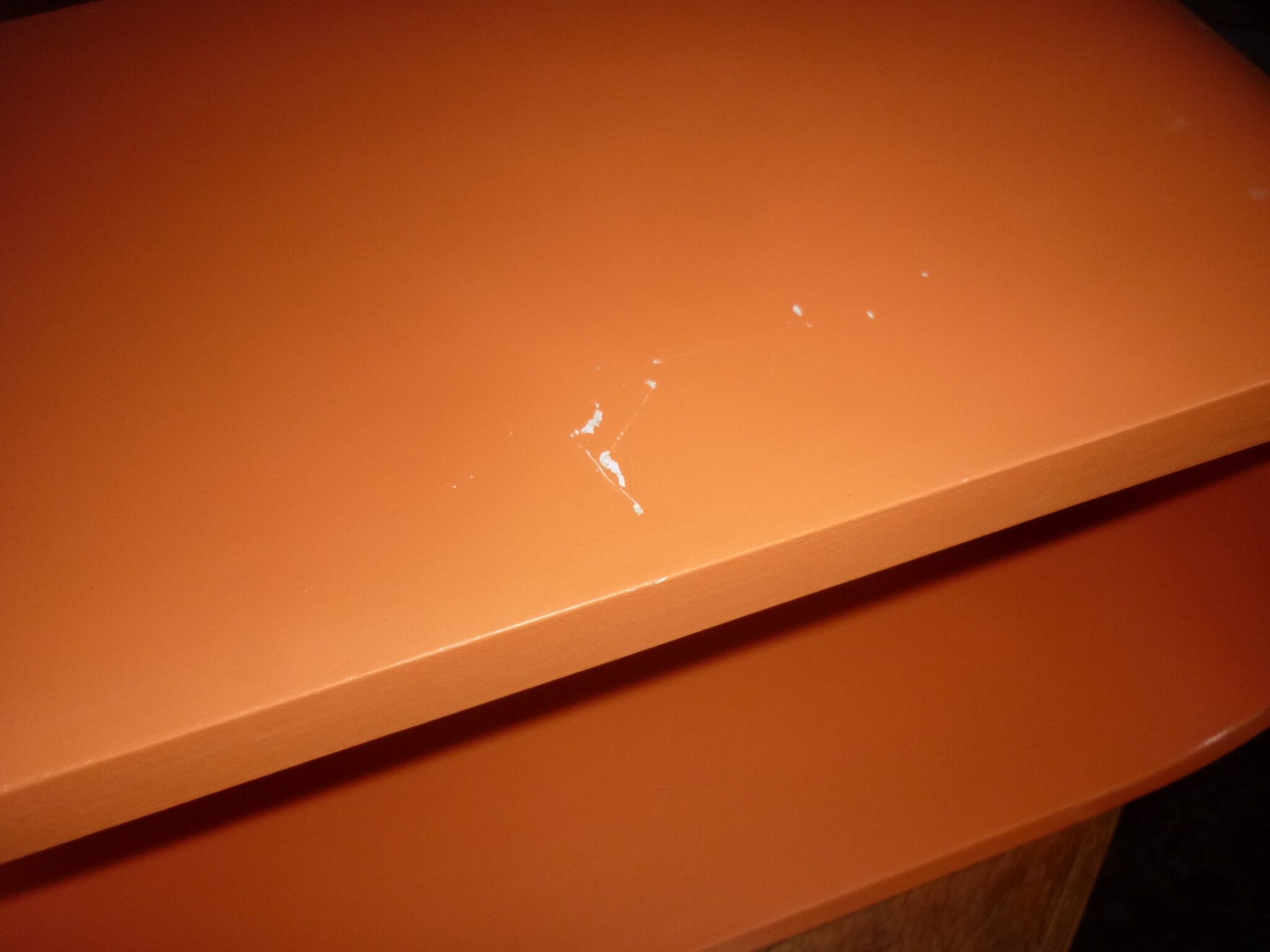 Pair of 2 cubes modular shelves lacquered vintage design