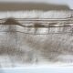 Table cloth reserves of large ivory raw linen kit 280cm