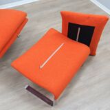 Giovanni Offredi for Saporiti Wave Lounge Chair, 1970s