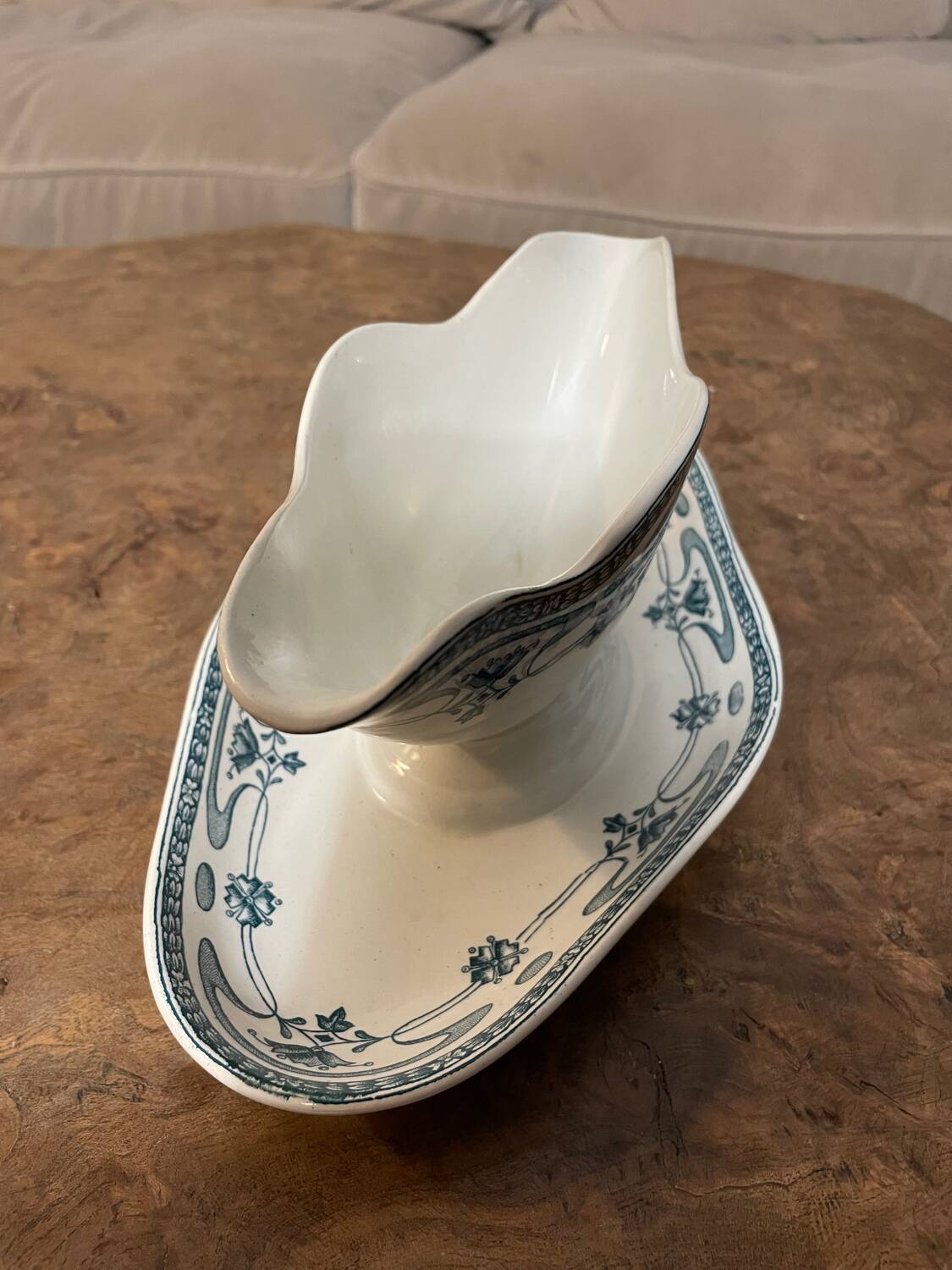 Saucière vintage St Amand modèle Mogador