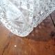 Vintage large crystal vase