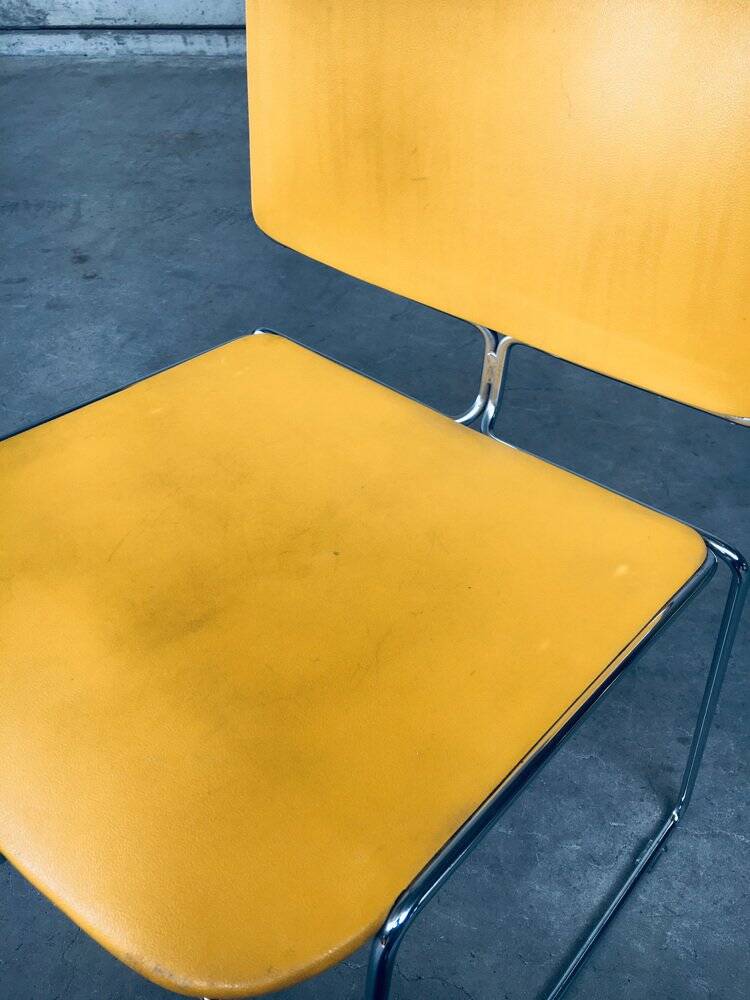 Max Stacker Conference & Office Chairs by Steelcase Strafor, 1980s, Set of 8