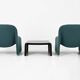 Chairs + Alky table by Giancarlo Piretti for Anonima Castelli, 1970s