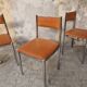 4 chaises vintage