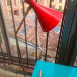 Desk lamp to counterbalance in the style of Italian creations of the 1950s