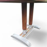Vintage bistro table with bakelite top