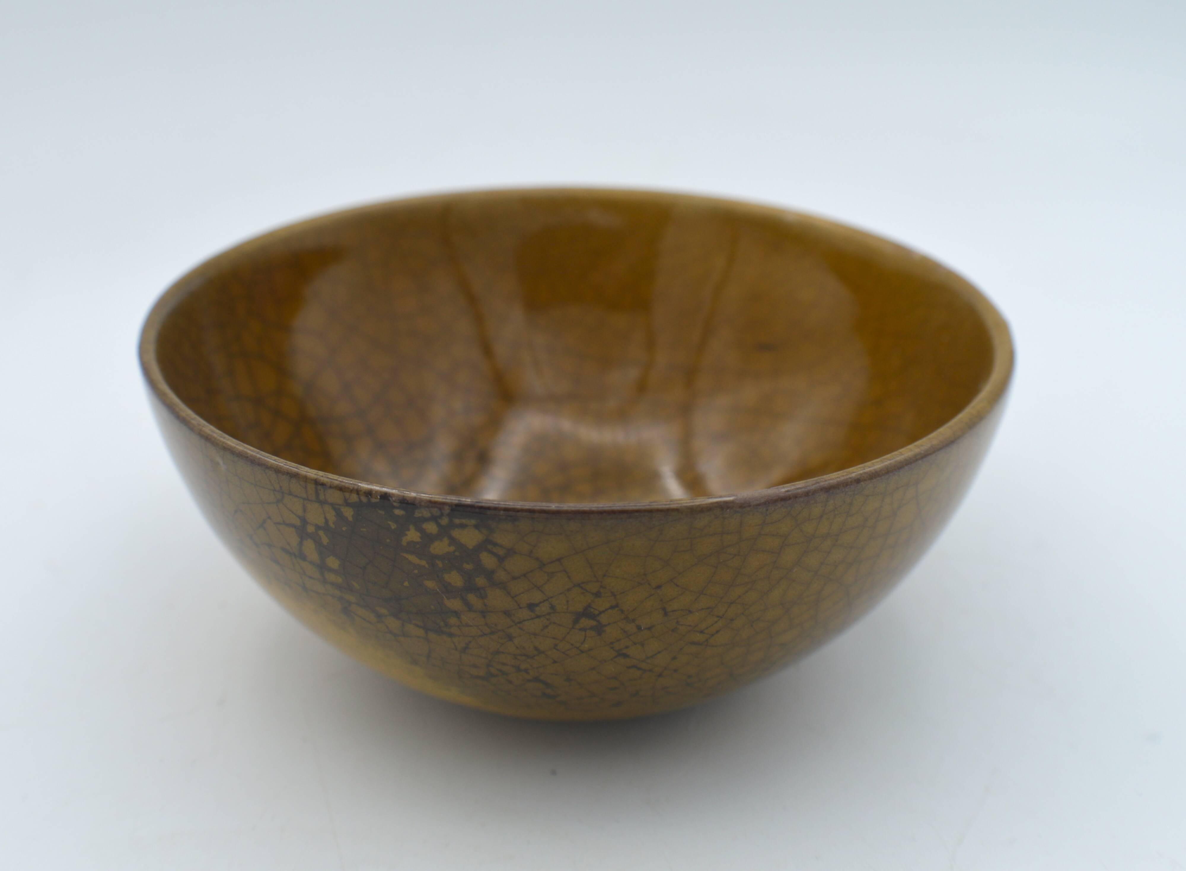 Ceramic bowl signed by Sophie Bidot