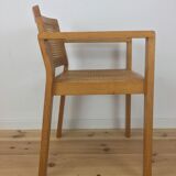 1960 armrest cannest chair