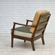 1960s, Danish armchair, furniture wool, beech wood.