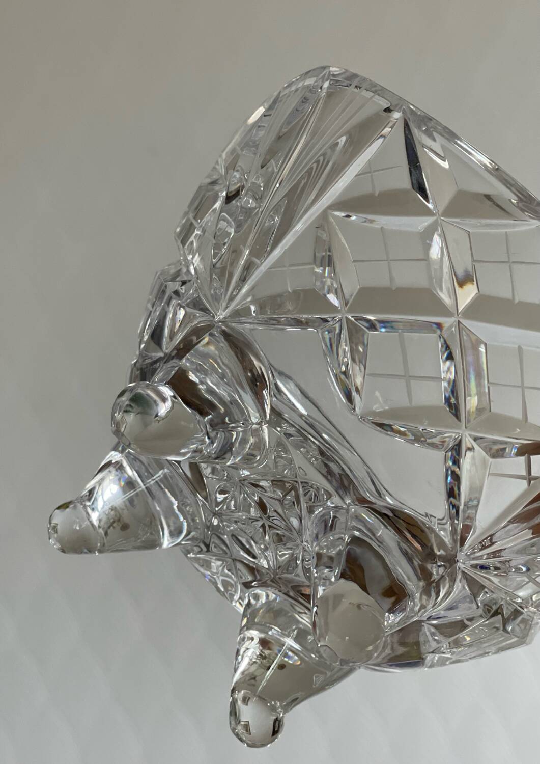 Cut crystal candy box