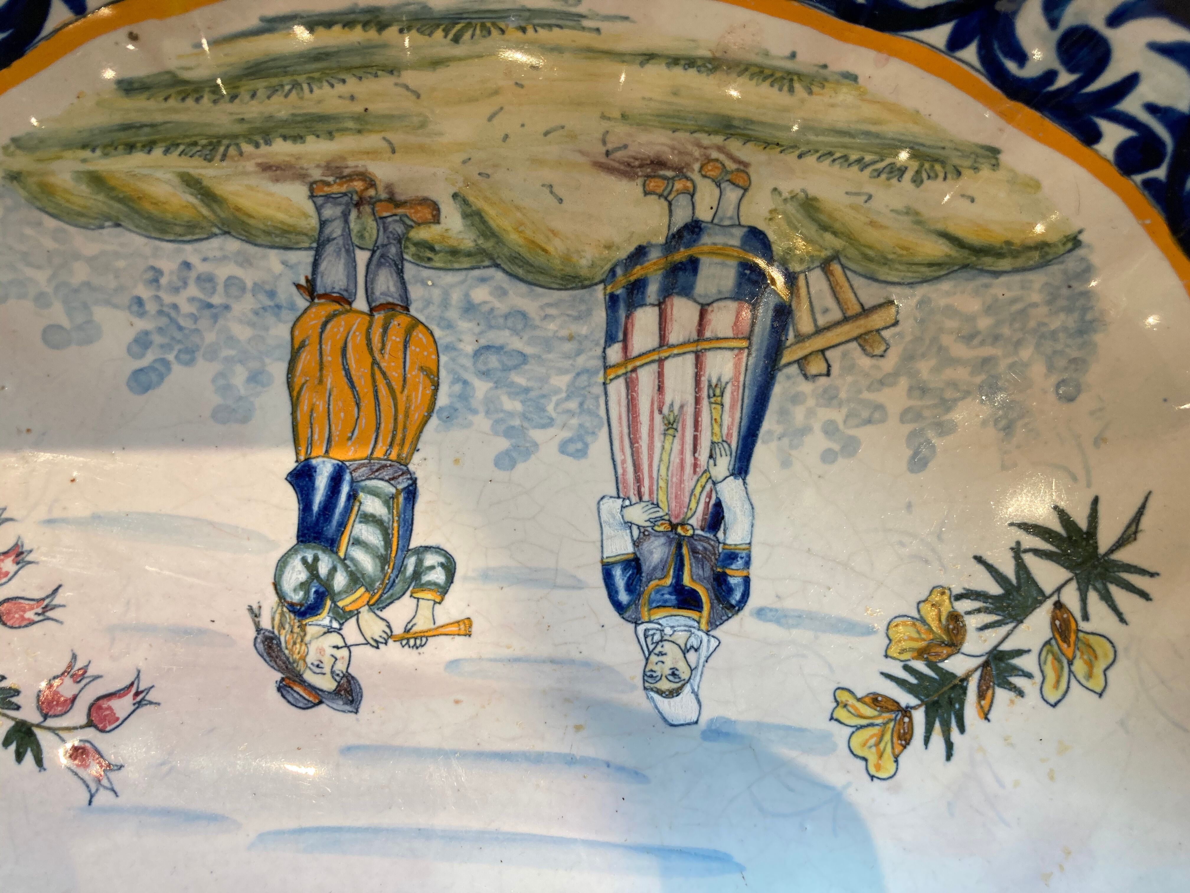 Quimper Ceramic Servant