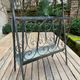 Porte-revue Art Deco en fer forgé patine bronze vers 1930-1940
