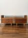 Paire tables de chevet vintage mid-century