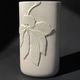 Vintage vase by Thomas Rosenthal, biscuit porcelain, Germany 1960s.