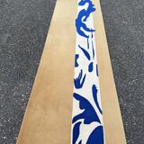 Runner rug in the style of Henri Matisse 545x75.5 cm