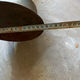 Old iron kerosene lamp