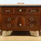 Rare mahogany commode, Louis XVI period – 2nd half of the 18th century.