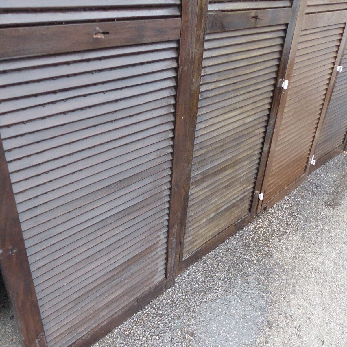 Set of 6 shutters
