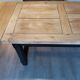Solid oak farmhouse table