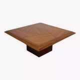 Zebrano wood coffee table